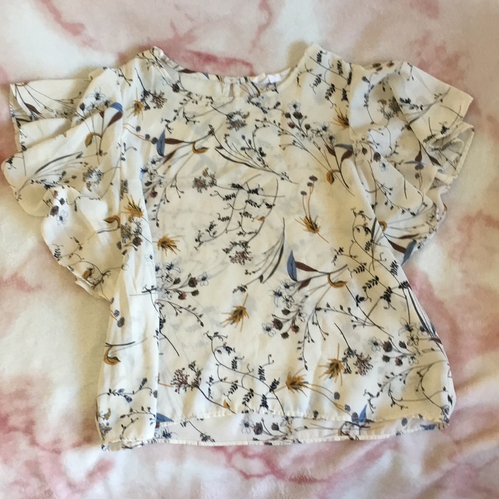 Sienna Sky womens floral blouse, NWOT